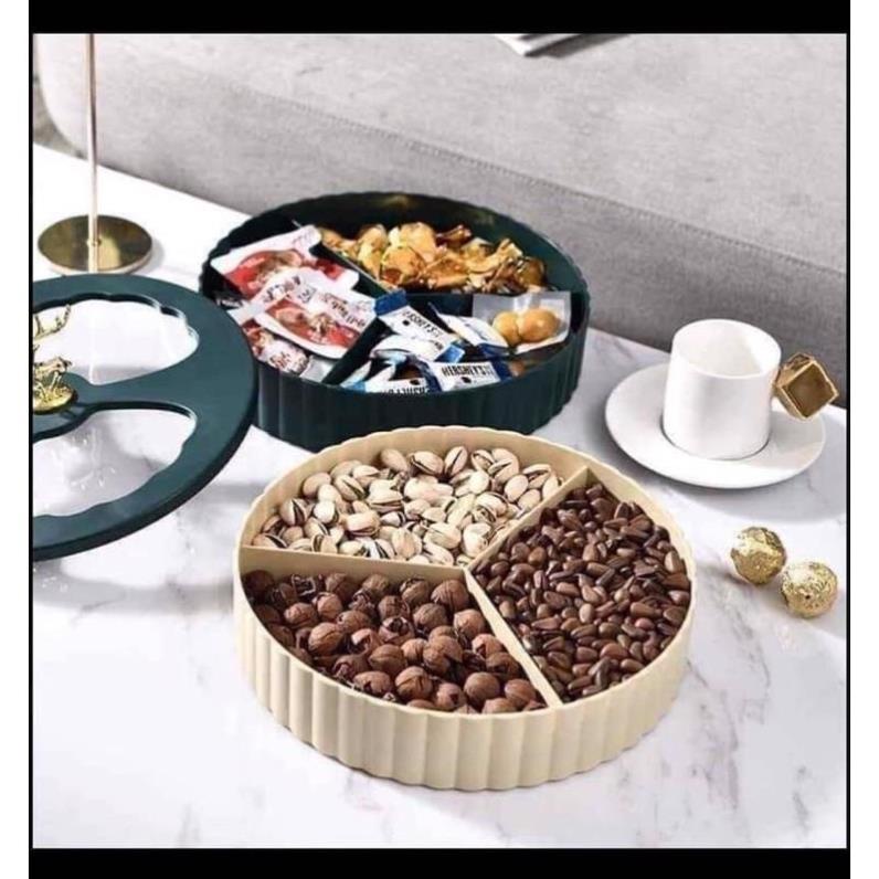 Khay Mứt Tết Hưu Hai Tầng Sang Trọng Hiện Đại