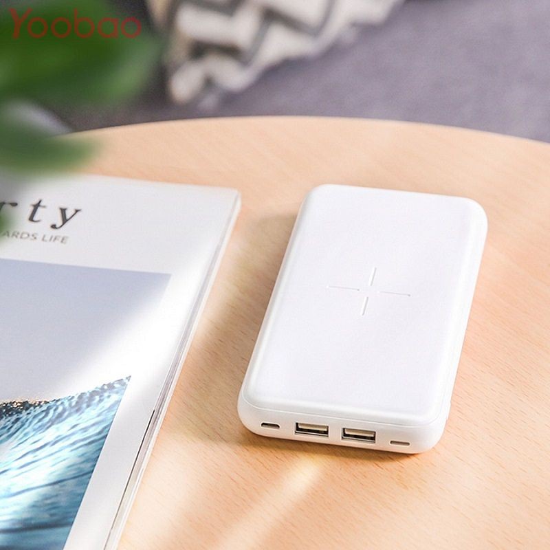 Sạc Dự Phòng Yoobao Sạc Không Dây Chuẩn Qi Dung Lượng 10000mAh - YOOBAO W10