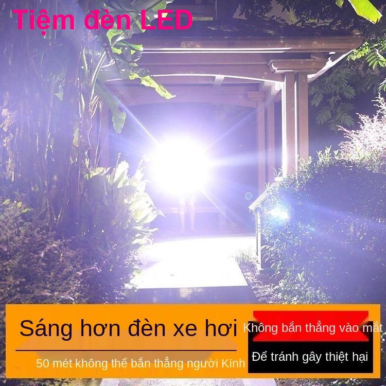 head Đèn chiếu sáng mạnh có thể sạc lại pin LED gắn trên đầu tầm xa siêu soi đánh cá ban đêm của thợ mỏ