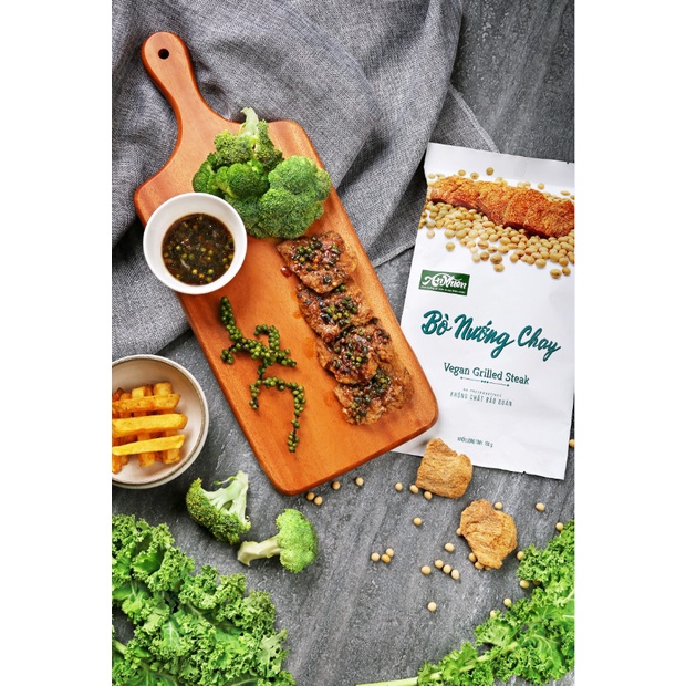 [HÀNG CÔNG TY] 1KG Bò Nướng Chay An Nhiên, Thịt Chay, Thực Phẩm Chay Dinh Dưỡng, Thuần Chay Healthy, Đồ Ăn Chay