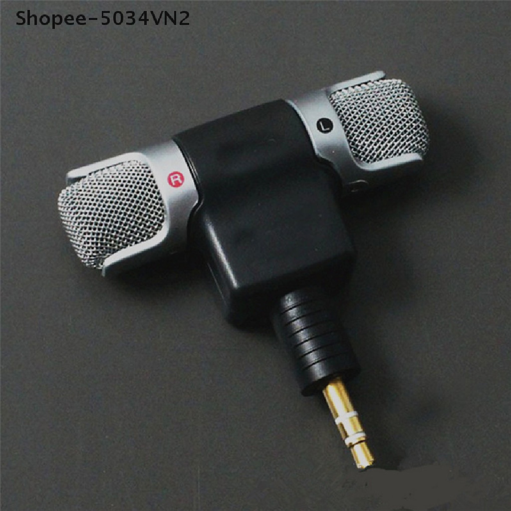 Mi cờ rô âm thanh nổi mini giắc cắm 3.5mm thích hợp cho máy tính bàn máy tính xách tay notebook