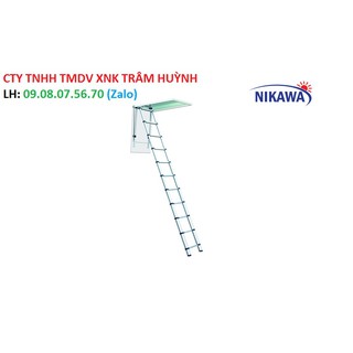 THANG NHÔM RÚT GÁC XẾP NIKAWA DLTL110