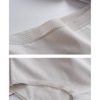 Quần Lót Nữ 💖FREESHIP 50K 💖 Quần Lót Cotton Nữ Trơn  Kháng Khuẩn Viền Ren Cạp Sọc (38-65kg) | BigBuy360 - bigbuy360.vn