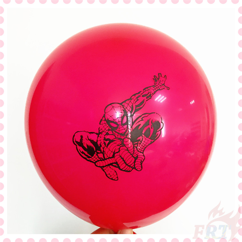 ♦ Party Decoration - Balloons ♦ 1Pc 12inch Marvel Superhero Spider Man Series 01 Latex Balloons Party Needs Decor Happy Birthday Party Supplies Baby Shower Decoration