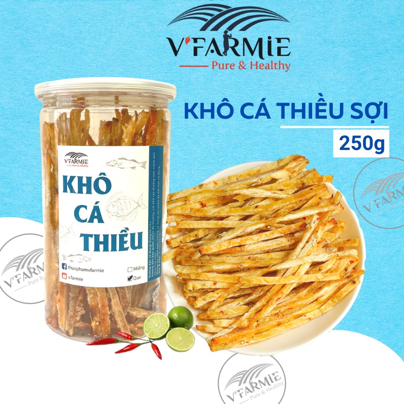 Khô cá thiều cắt sợi hũ 250g thơm ngon