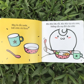 Combo 6 tập Ehon Miu Miu tự lập