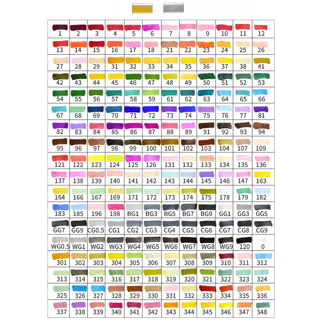 [ARTDOOR] [TẾT SALE 20%] Bút Marker MARIE'S Lẻ (N2D Pastel)