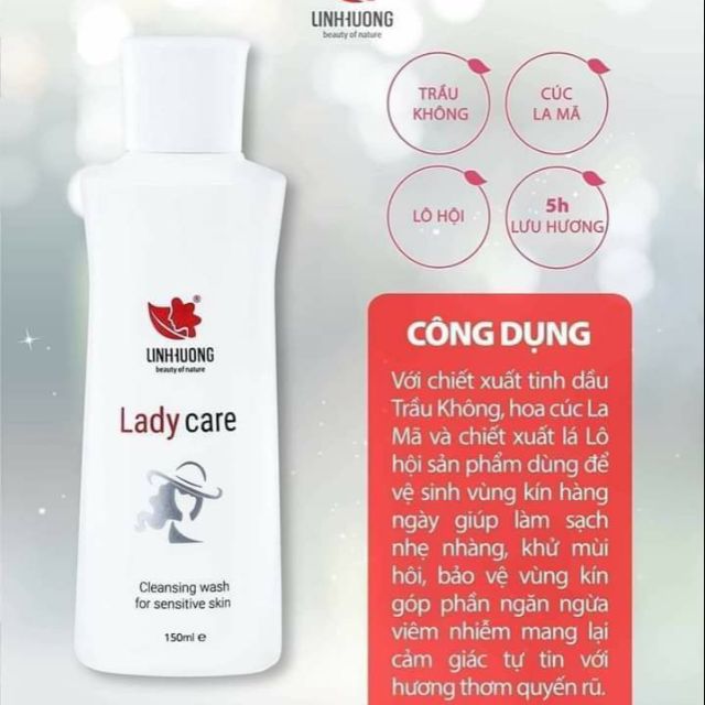 Lady care dung dịch vệ sinh phụ nữ