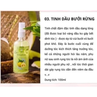 Tinh Dầu Bưởi Rừng