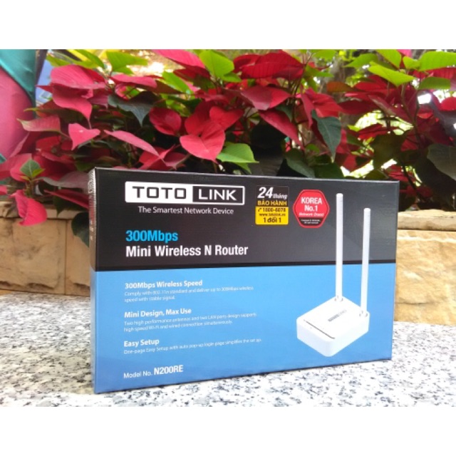 Bộ phát wifi chuẩn N Totolink r200ex chính hãng