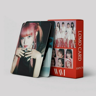 Set 55 lomo card IVE-WAVE 2023
