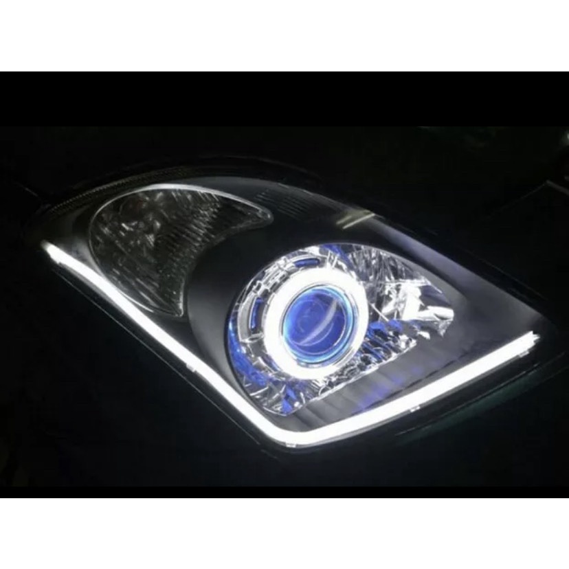 Bộ 2 Dây LED ban ngày dùng cho đèn pha oto 60cm 12V ( giá 1 căp sáng trắng )