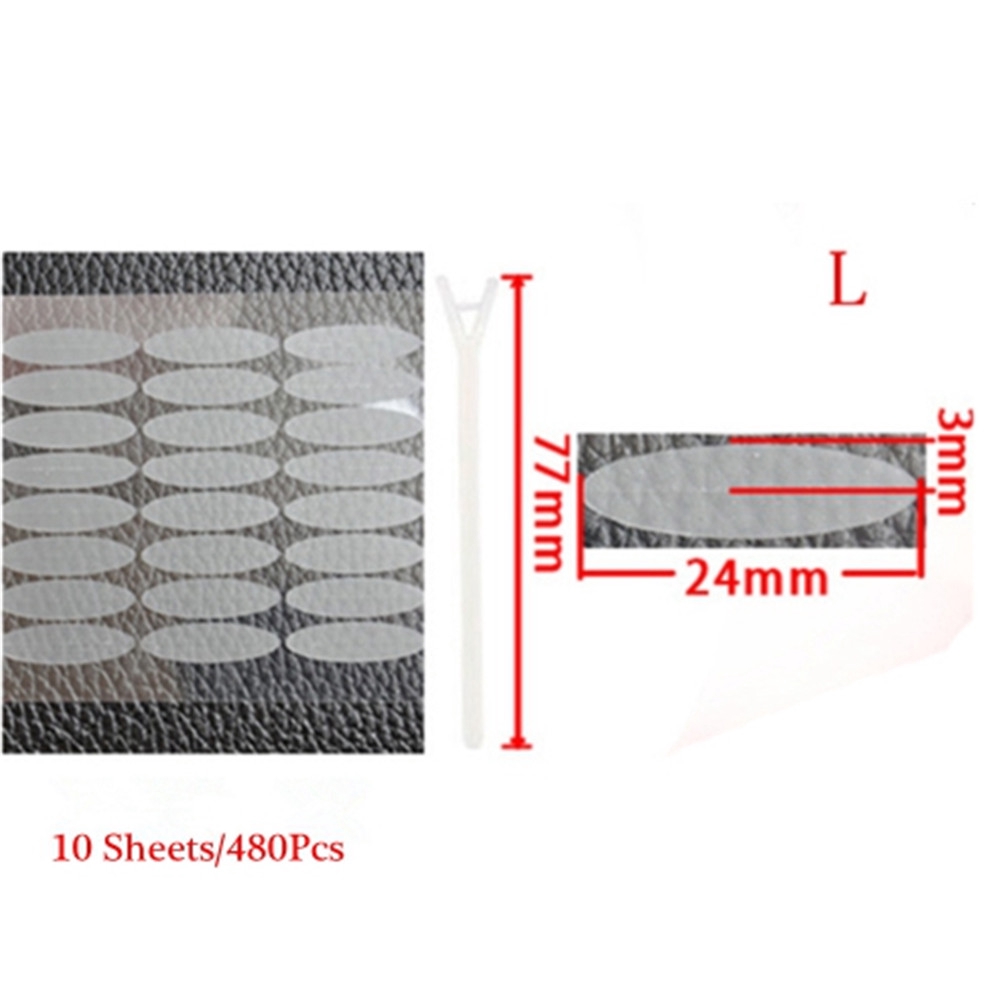 Bộ 480 miếng dán kích mí thoáng khí cho nữ
