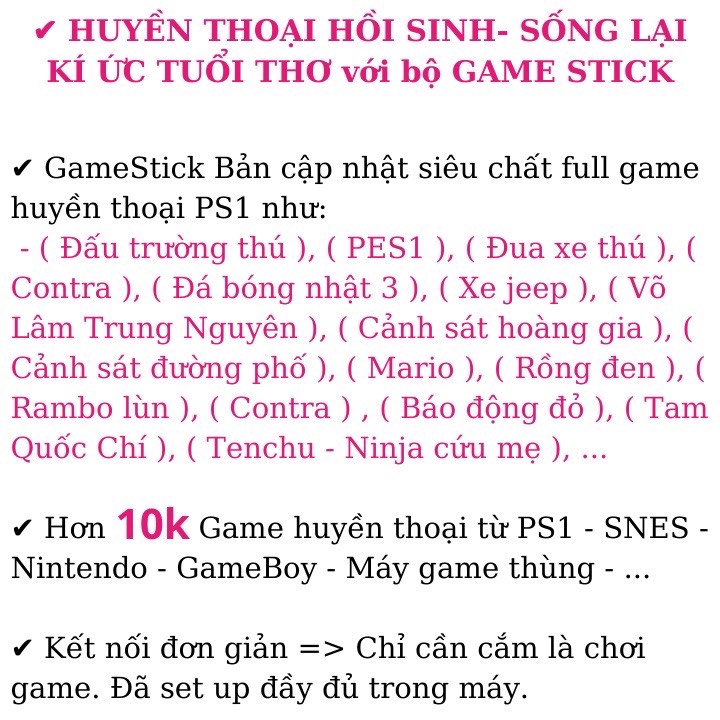 Máy chơi game cầm tay PS 10000 Game Ps1/ Ps2 /Nitendo switch/FC Compact/FC , kết nối HDMI, tặng thẻ nhớ 64GB