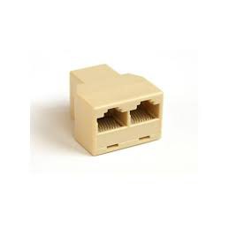 Đầu Nối Dây Mạng Đứt RJ45 1 Ra 1, 1 Ra 2 Hàng Tốt