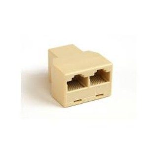 Đầu Nối Dây Mạng Đứt RJ45 1 Ra 1, 1 Ra 2 Hàng Tốt