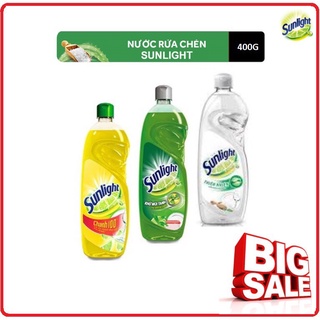 Nước rửa chén Sunlight Chanh Chai 400g
