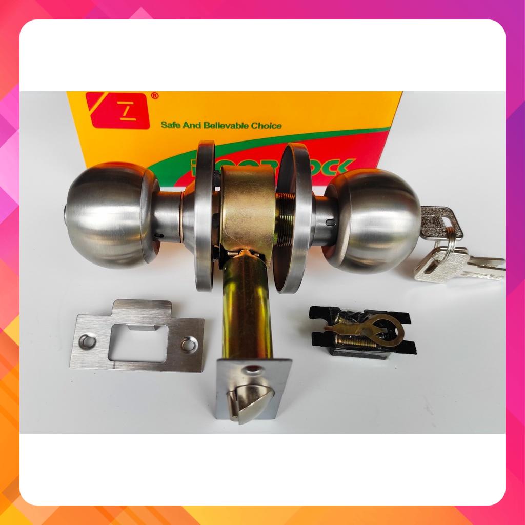 Ổ khóa tay nắm tròn zani cò dài-ổ khoá tròn-ổ khoá cửa nhôm