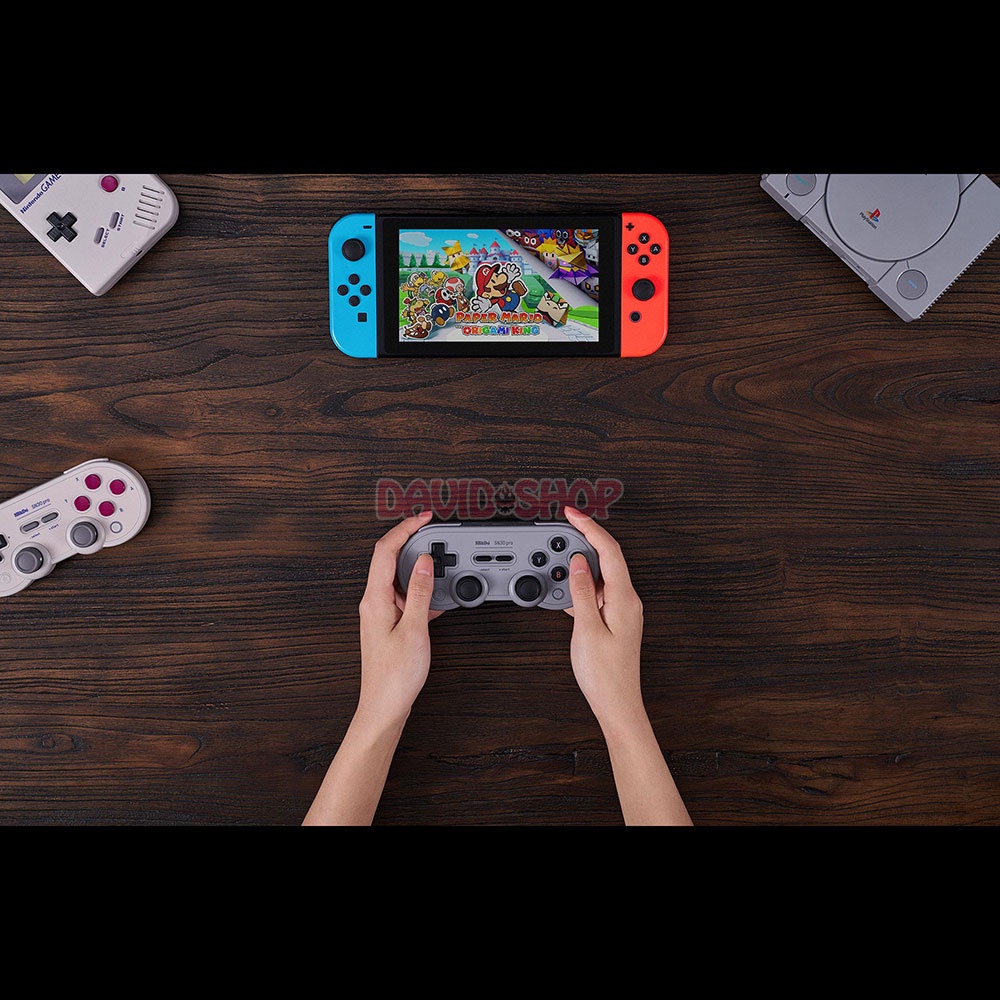 Tay cầm không dây 8Bitdo SN30 Pro phiên bản G Classic Edition &amp; Gray Edition