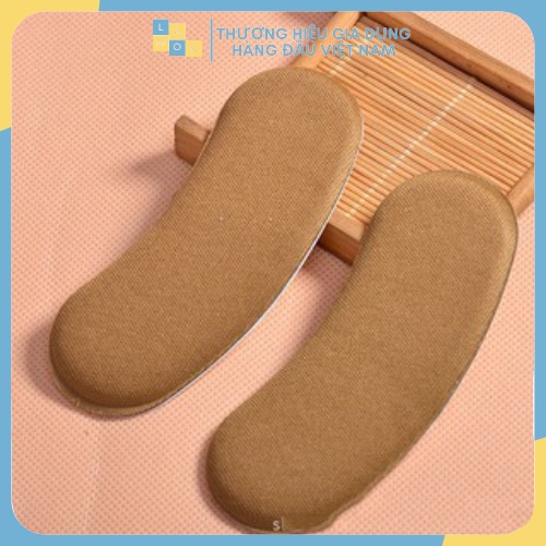 Bộ 2 miếng lót gót giày vải êm chân mềm mại vrg1441  Lamon Store