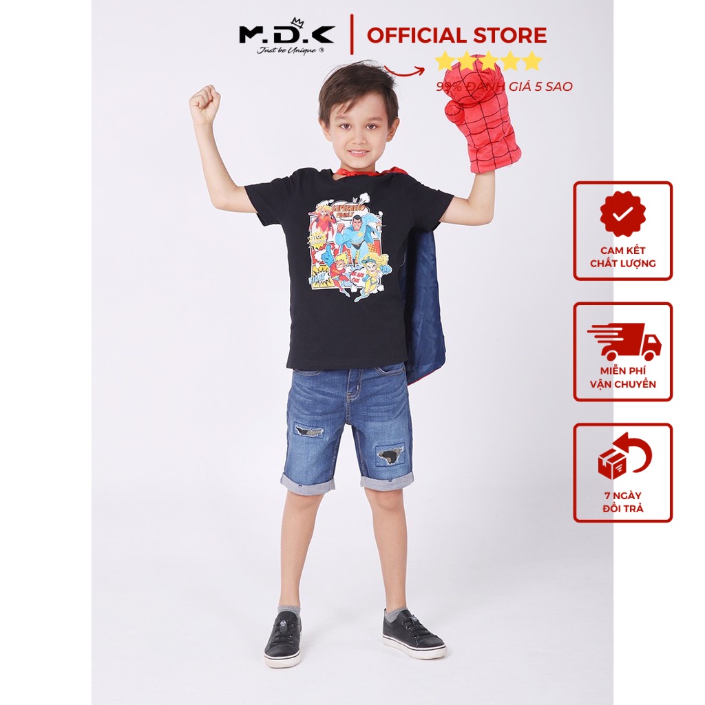 Áo thun Tee Tự hào Việt Nam Super Family (Trẻ em) M.D.K - chất liệu cotton mềm mại, thoáng mát thumbnail