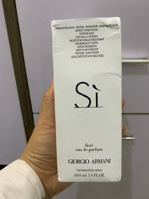 Thanh lí nước hoa Sì Fiori  chai tester fullbox còn 99%