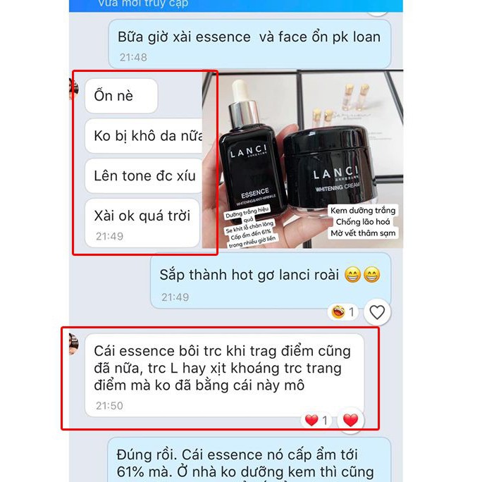 Nước thần Lanci  Essence trắng da giảm lão hóa Lanci Essence Whitening & Anti-Wrinkle 50ml Hàn Quốc | BigBuy360 - bigbuy360.vn