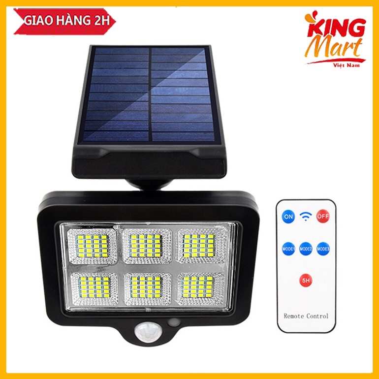 Đèn năng lượng mặt trời 120led, không cắm điện