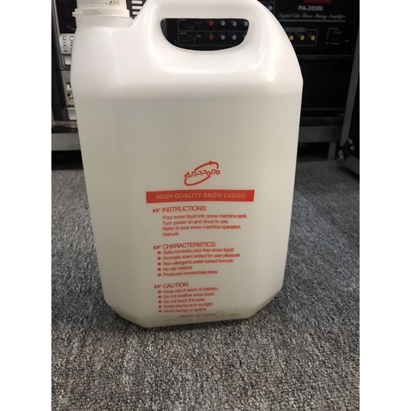 Dung Dịch tạo Tuyết SNOW LiQUID Dùng cho máy phun Tuyết