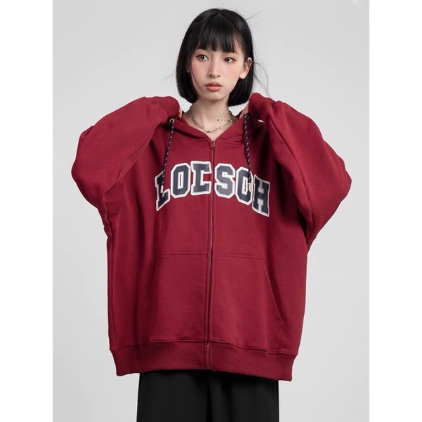 ÁO HODIE ZIP SCH Vãi Nỉ Bông Dày dặn Form Ulzzang Unisex