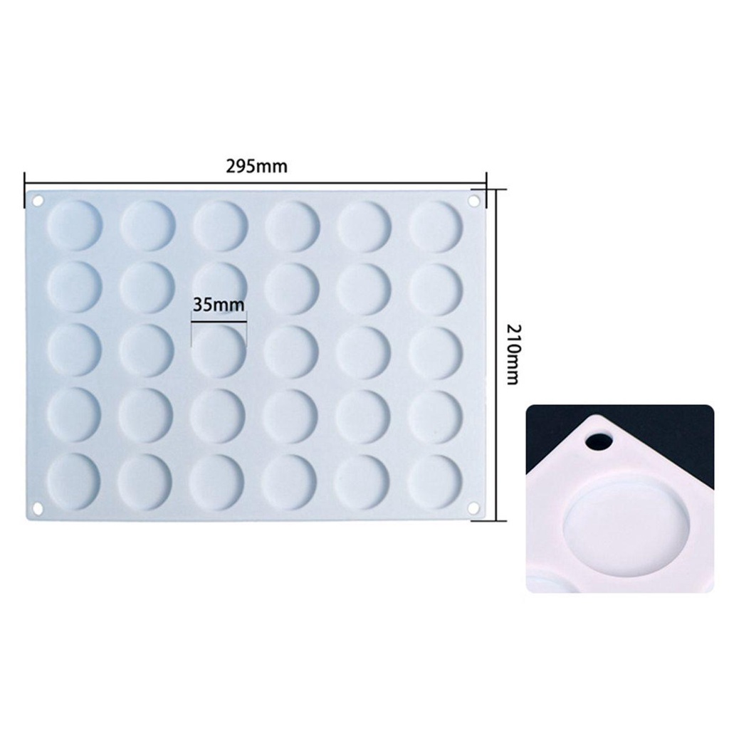 Set 30 Khuôn Silicone Làm Con Dấu Sáp