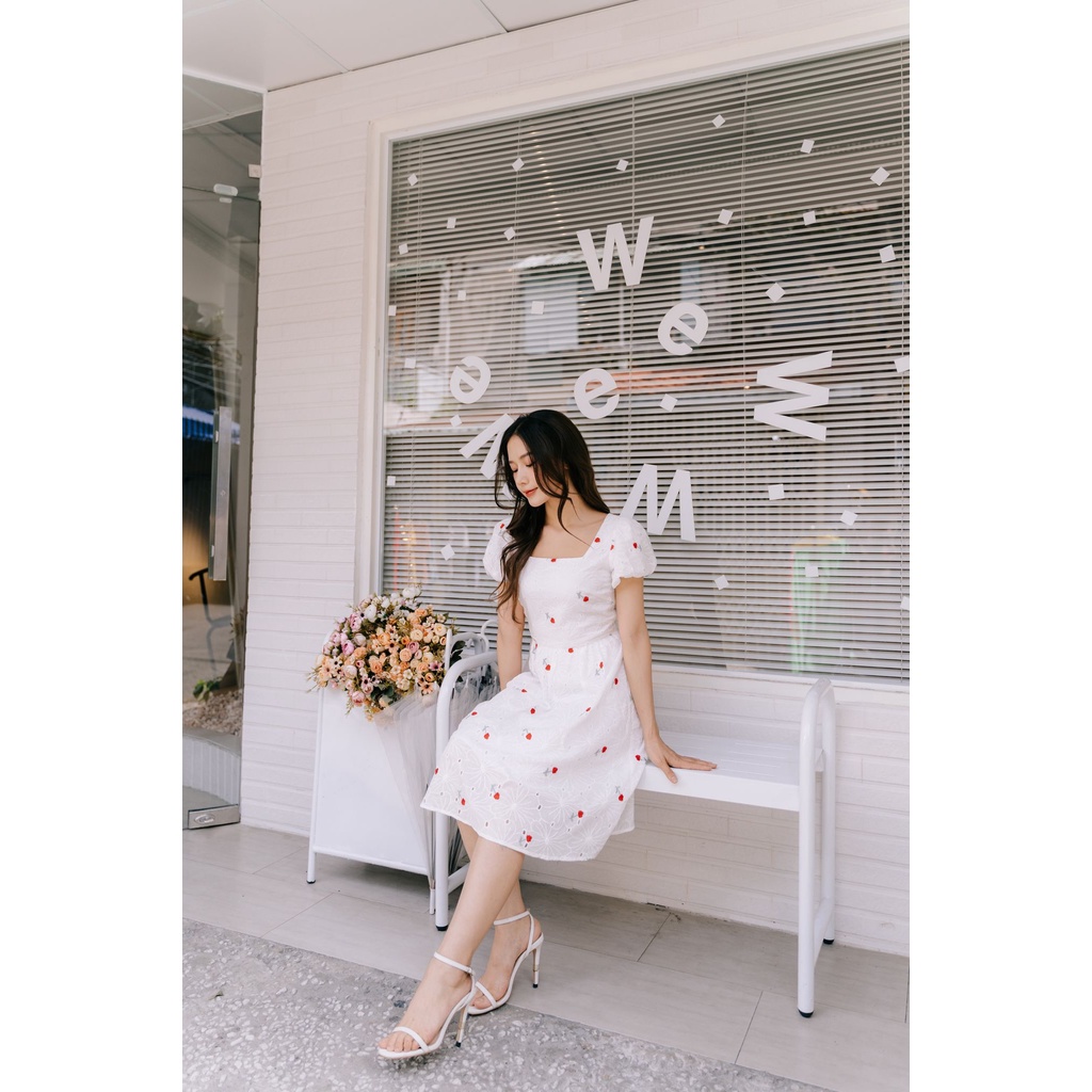 MINX - Đầm Embroidery Wildflowers Dress