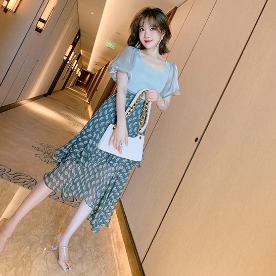 【ZHELIHANGFEI】 Áo Dệt Kim Tay Phồng Thời Trang Sang Trọng