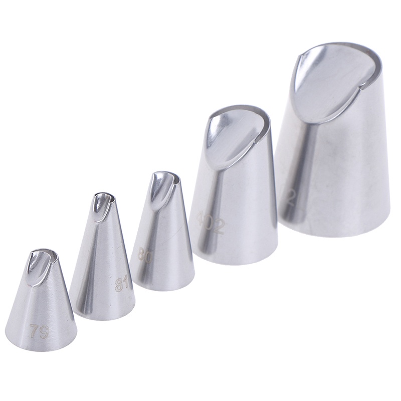 Bộ 5 Dụng Cụ Trang Trí Bánh Kem Bằng Thép Không Gỉ Yancrane3