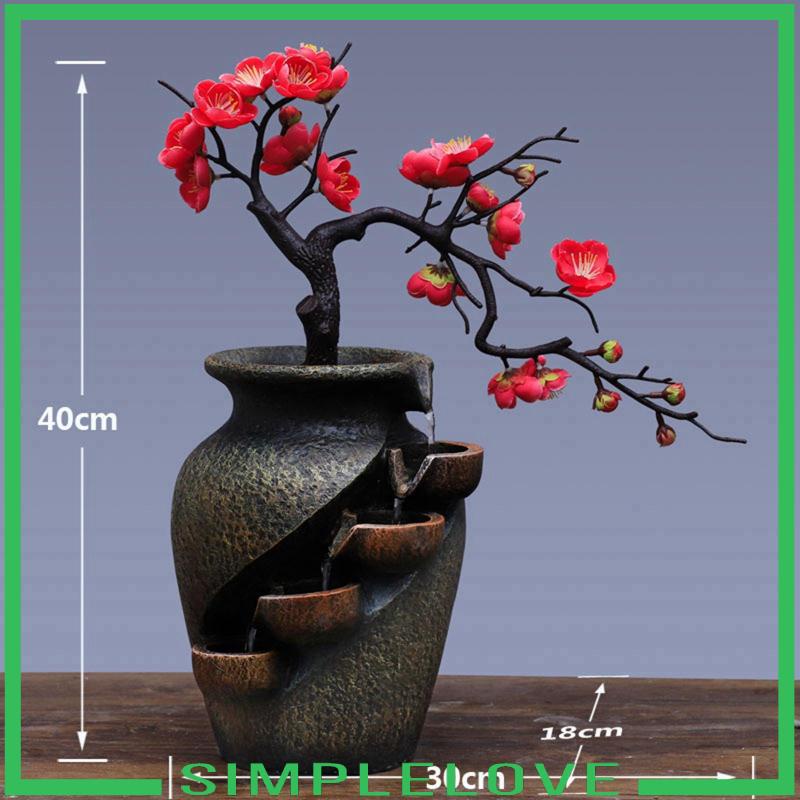 Bình Hoa Hình Thác Nước Dùng Trang Trí Nhà Cửa / Văn Phòng