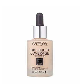 Kem nền CATRICE HD LIQUID COVERAGE FOUNDATION tone 010 và 020