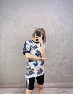 ÁO HOA LÁ CÀNH ĐAS