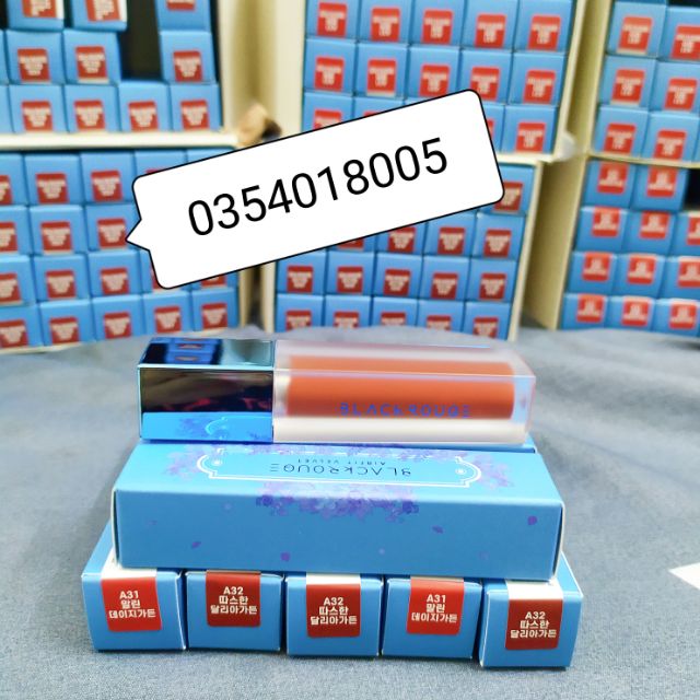 ( Sẵn) Son 𝗕𝗹𝗮𝗰𝗸 𝗥𝗼𝘂𝗴𝗲 𝗔𝗶𝗿 𝗙𝗶𝘁 𝗩𝗲𝗹𝘃𝗲𝘁 𝗧𝗶𝗻𝘁 𝗩𝗲𝗿 𝟔