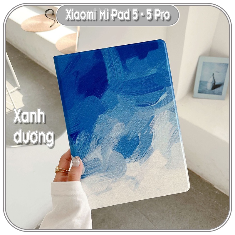 Bao da cho Xiaomi Mi Pad 5 - 5 Pro, hoa văn đá hoa cương