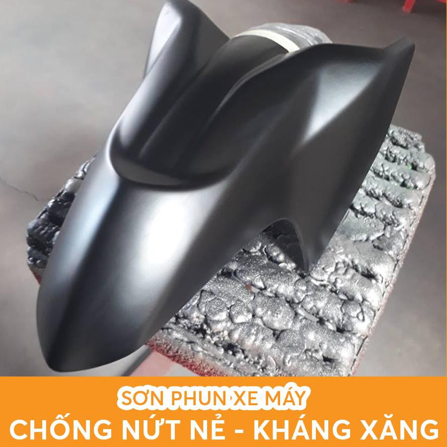 [COMBO] Sơn xịt Samurai màu Đen Mờ - 109A với keo mờ 128A
