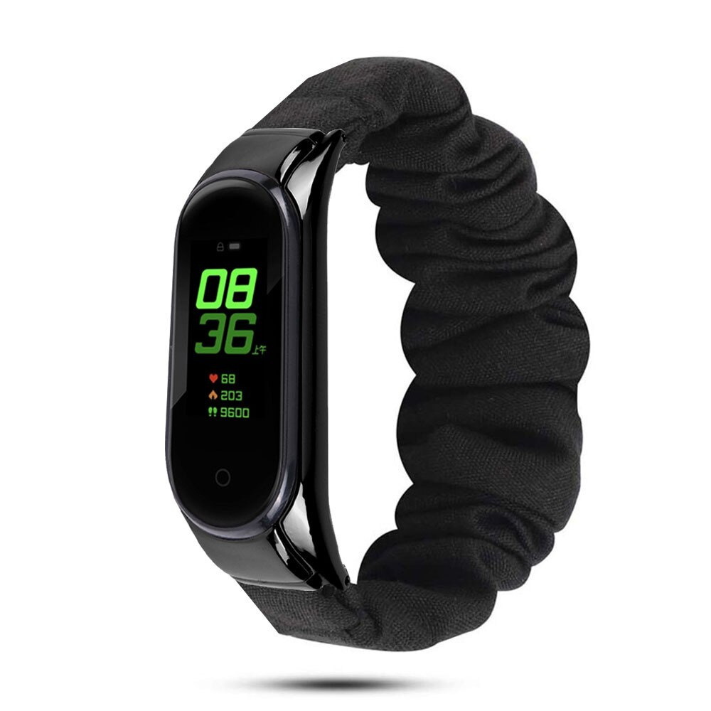 Dây Đeo Cổ Tay Co Giãn Thoáng Khí Thay Thế Cho Xiaomi Mi Band 6 5 4 Mi Band 5 Correa Miband 6