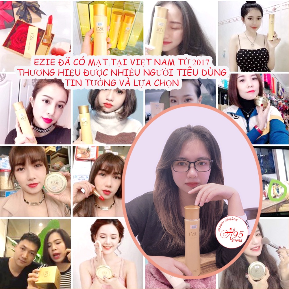 Nước dưỡng hoa hồng dưỡng trắng cân bằng độ ẩm cải thiện nếp nhăn E'ZIE Hàn Quốc 150ml