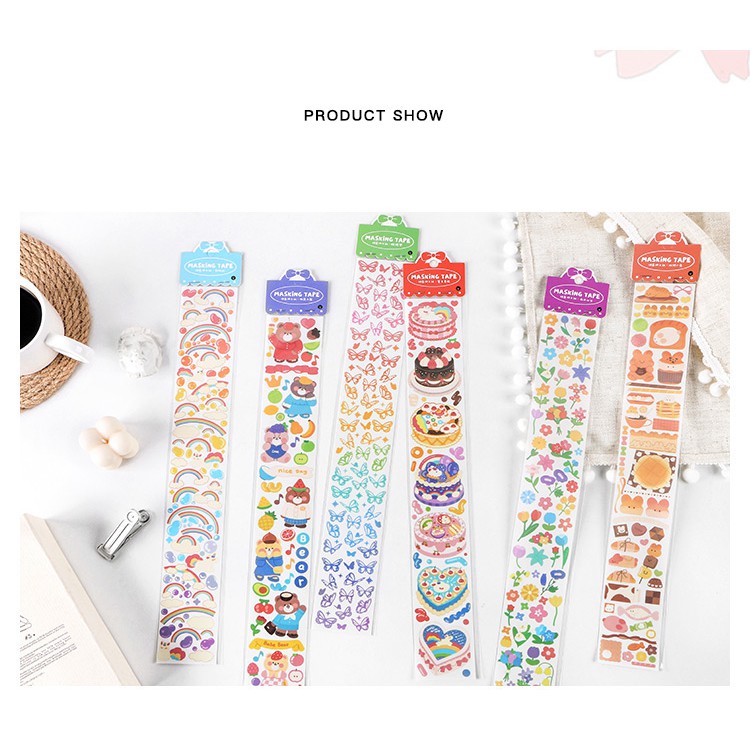Sticker - masking tape
