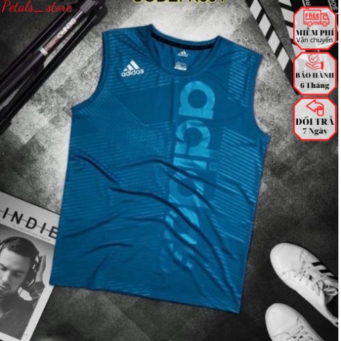 Big Sale Áo Thun Sát Nách Nam  Tập Gym Ép Vân Cao Tần Cao Cấp  Chất Thun Lạnh Co Giản 4 Chiêu - Petals_store
