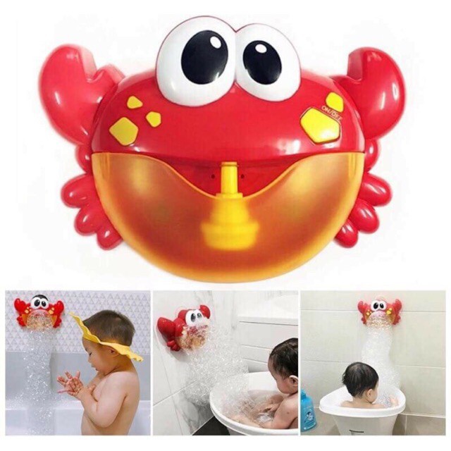 Đồ Chơi Nhà/Bồn Tắm Cua/Ếch Tạo Bọt, Nhả/Thả/Bắn Bong Bóng Xà Phòng, Phát Nhạc Cutiebaby Cho Bé Trai,Gái,Trẻ Em