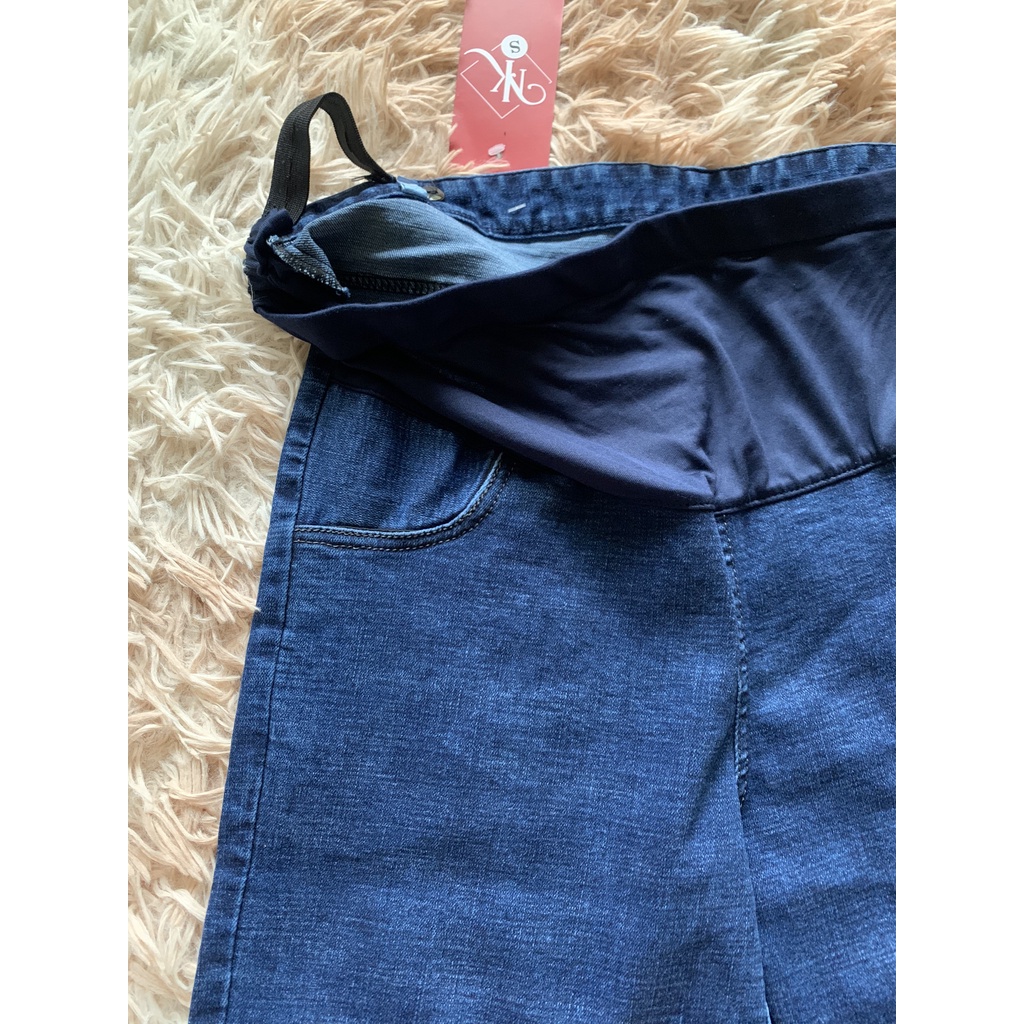 Quần Bầu Công Sở Cạp Chéo. Quần Jean Bầu Thời Trang Loại 1 Mềm, Co Giãn Size Từ 38 Đến Dưới 72kg HN0135 Mama Store99