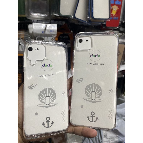 Ốp Samsung A22 4G ,A22 5G dẻo trong suốt