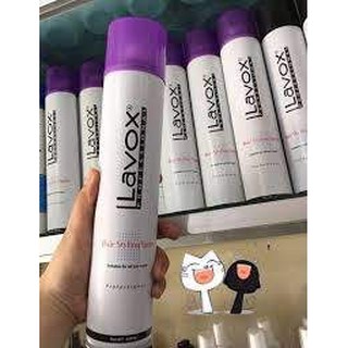 Keo tạo kiểu tóc mềm Lavox 420ml
