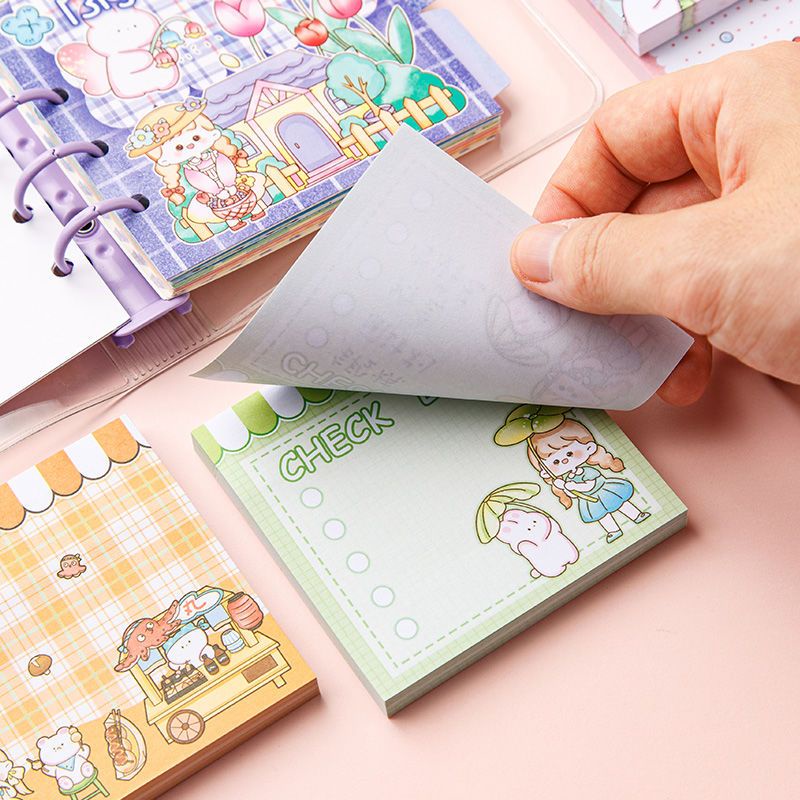 Giấy Dán Ghi Chú Nhỏ Nhắn Dễ Thương Tiện Dụng Cho Học Sinh