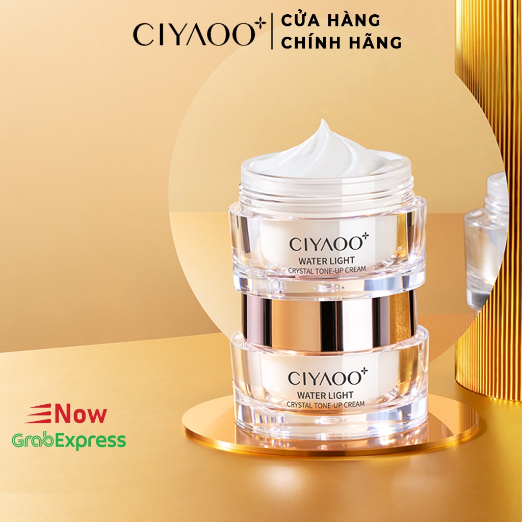 Kem Dưỡng Ẩm Da CIYAOO Làm Trắng Da Nâng Tone Cream 2 IN 1 50g Có Thể Sử Dụng Như Kem Lót MSP QX0066-01